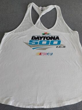 Touch by Alyssa Milano Women's NASCAR Daytona 500 Tank Top XL 2016